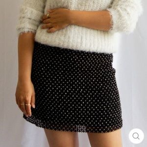Club Monaco Beaded Skirt